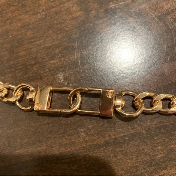 New Unisex 23 Inch Electroplated Gold Cuban Link Chain - Picture 5 of 9